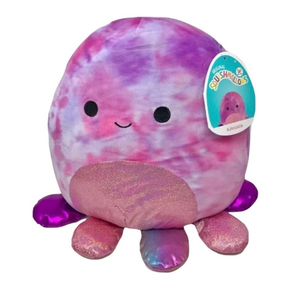 Kellytoy Toys Kellytoy Squishmallow Adelaide The Octopus Tie Dye 2